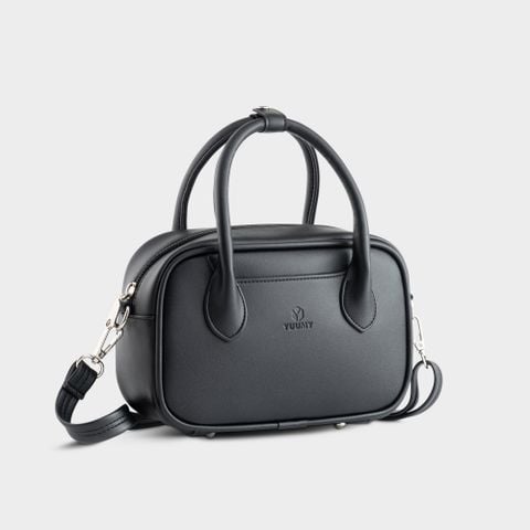 Túi đeo chéo da nữ phong cách dịu dàng nữ tính Yuumy Seasand YN247D màu đen
