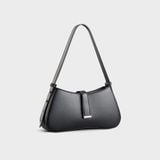  Túi Yuumy ( Thời trang nữ hình thang cao cấp - Túi đeo vai da Safiano YN229DS ) màu đen safiano 