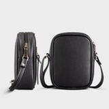  Túi đeo chéo nữ mini hoạ tiết khóa charm Yuumy Seasand YN132D Màu đen 