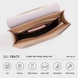  Balo Yuumy ( Thời trang nữ cỡ lớn - Balo da Seasand YBA73HP ) - Hồng phấn 