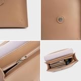  Balo Yuumy ( Thời trang nữ cỡ lớn - Balo da Seasand YBA73HP ) - Hồng phấn 