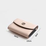  Ví Yuumy ( Thời trang nữ mini - Ví da Seasand YV108HA ) - Hồng dâu 