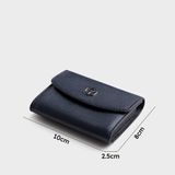  Ví Yuumy ( Thời trang nữ mini - Ví da  Seasand YV108X ) - Xanh đen 