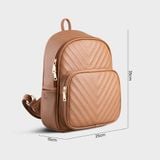  Balo Yuumy ( Thời trang nữ cỡ trung - Balo da Liberal YBA58BN ) Màu bò nhạt 