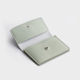  Ví Yuumy ( Thời trang nữ dáng ngắn nắp gập - Ví da  Seasand YV100XN ) màu xanh ngọc 