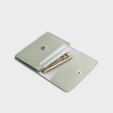  Ví Yuumy ( Thời trang nữ dáng ngắn nắp gập - Ví da  Seasand YV100XN ) màu xanh ngọc 