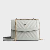  Túi Yuumy ( Thời trang nữ size 22 - Túi đeo chéo da Seasand YN138XN ) Màu xanh ngọc 
