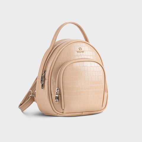 Balo da nữ thời trang phong cách năng động Yuumy Seasand YBA91K màu kem