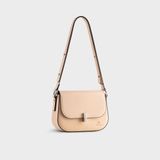  Túi Yuumy ( Thời trang nữ size 21 - Túi đeo chéo da Seasand YN236K ) - Kem 
