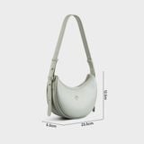  Túi Yuumy ( Thời trang nữ size 24 - Túi đeo chéo da Seasand  YN181XN ) màu xanh ngọc 