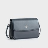  Túi Yuumy ( Thời trang nữ size 21 - Túi đeo chéo da YN175X ) - Xanh đen 