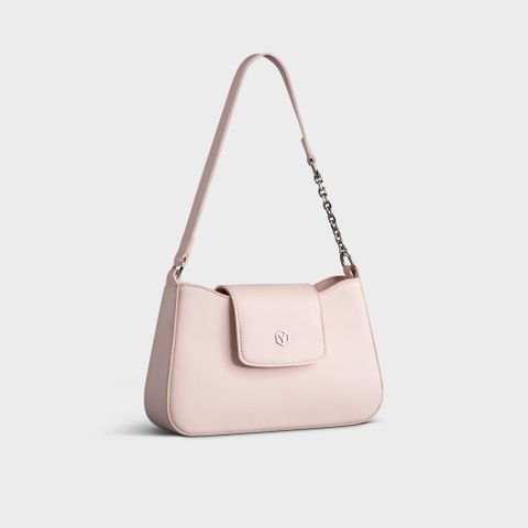 Túi Yuumy ( Thời trang nữ size 18 - Túi đeo chéo da Seasand YN182HA ) màu hồng dâu