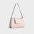 Túi xách đeo vai phối khóa trang trí Yuumy Seasand YN182HA màu hồng dâu