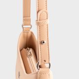  Túi Yuumy ( Thời trang nữ kiểu dáng thuyền size 21 - Túi đeo chéo da Seasand YN256D ) - Đen 