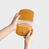  Ví Yuumy ( Thời trang nữ dáng cong - Ví da Seasand YV109V ) - Vàng 