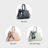  Túi Yuumy ( Thời trang nữ size 25 - Túi xách da Seasand YTX45K ) - Kem 