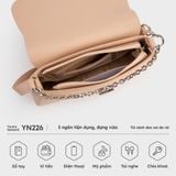  Túi đeo vai nữ Yuumy ( Thiết kế đơn giản trẻ trung Seasand YN226D ) - Đen 