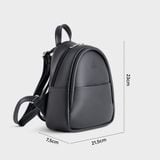  Balo Yuumy ( Thời trang nữ cỡ trung - Balo da Seasand YBA100D ) - Đen 