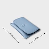  Ví Yuumy ( Thời trang nữ dáng cầm tay - Ví da  YV12XD màu xanh dương 