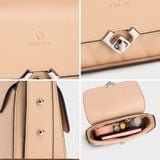  Túi Yuumy ( Thời trang nữ size 23 - Túi đeo chéo da Seasand YN234D ) - Đen 