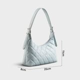  Túi Yuumy ( Thời trang nữ size 25 - Túi đeo vai da Seasand YN220XA ) Xanh nhạt 