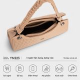 Túi Yuumy ( Thời trang nữ size 25 - Túi đeo vai da Seasand YN223K ) - Kem 