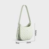  Túi Yuumy ( Thời trang nữ size 21 - Túi đeo vai da YN192XN ) màu xanh ngọc 