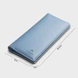  Ví nữ cầm tay dáng đứng Yuumy Ripple YV75XD màu xanh dương 