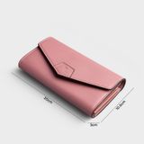  Ví Yuumy (  Thời trang nữ dáng dài - Ví da Seasand YV61HR ) Hồng ruốc 