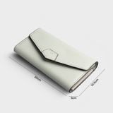  Ví Yuumy (  Thời trang nữ dáng dài - Ví da Seasand YV61XN ) xanh ngọc 