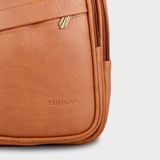  Balo Yuumy ( Thời trang nam,nữ - Balo đeo chéo da YBAC2BN ) màu bò nhạt 