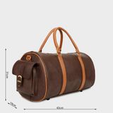  Túi du lịch Yuumy ( Thời trang nữ cỡ lớn - Túi da YMTR04N ) màu nâu 