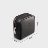  Túi Yuumy (Thời trang nữ đựng đồ trang điểm cỡ nhỏ - Túi da Seasand YMP1D) màu đen 