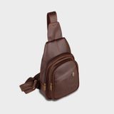  Balo Yuumy ( Thời trang nam,nữ - Balo đeo chéo da YBAC2N ) màu nâu 