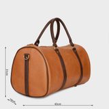  Túi du lịch Yuumy ( Thời trang nữ cỡ lớn - Túi da Seasand YMTR03BN ) Bò nhạt 