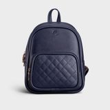  Balo Yuumy ( Thời trang nữ cỡ trung chần chỉ - Balo da YBA35X ) màu xanh đen 