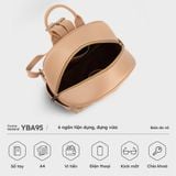  Balo Yuumy ( Thời trang nữ cỡ lớn - Balo da Seasand YBA95D ) - Đen 