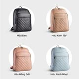  Balo Yuumy ( Thời trang cỡ lớn - Balo da Seasand YBA77D )  Màu đen 