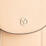  Túi Yuumy ( Thời trang nữ mini đựng điện thoại - Túi đeo chéo da Seasand YN239K ) - Kem 