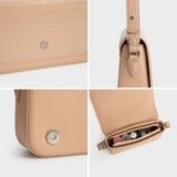  Túi Yuumy ( Thời trang nữ size 22 - Túi đeo chéo da Seasand YN221T ) - Trắng 