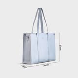 Túi Yuumy ( Thời trang nữ cỡ trung - Túi xách da Bergen YTX41XA ) Màu xanh nhạt 