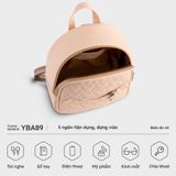  Balo Yuumy ( Thời trang nữ - Balo da Seasand YBA89D ) màu đen 