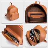  Balo Yuumy ( Thời trang nữ cỡ trung chần chỉ - Balo da Seasand  YBA35XN )Xanh ngọc 