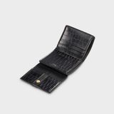  Ví Yuumy ( Thời trang nữ gấp gọn - Ví da Seasand YV102D ) - Đen 