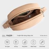  Túi Yuumy ( Thời trang nữ mini dáng đứng - Túi đeo chéo da Seasand YN259XN ) - Xanh ngọc 