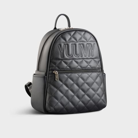 Balo da nữ cở lớn dập chỉ thương hiệu Yuumy Seasand YBA95D màu đen