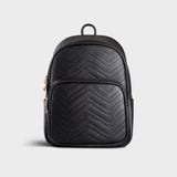  Balo Yuumy ( Thời trang nữ đựng vừa A4 - Balo da Seasand YBA57D ) Màu đen 