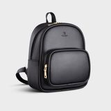  Balo Yuumy ( Thời trang nữ basic đựng vừa A4 - Balo da Liberal YBA55D ) màu đen 