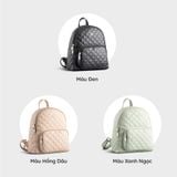  Balo Yuumy ( Thời trang nữ cỡ trung - Balo da Seasand YBA93HA ) màu hồng dâu 