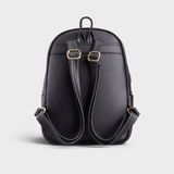  Balo da nữ họa tiết quả trám Yuumy Seasand YBA62D Màu đen 